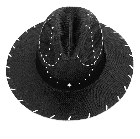 Black Panama hat - Sicily