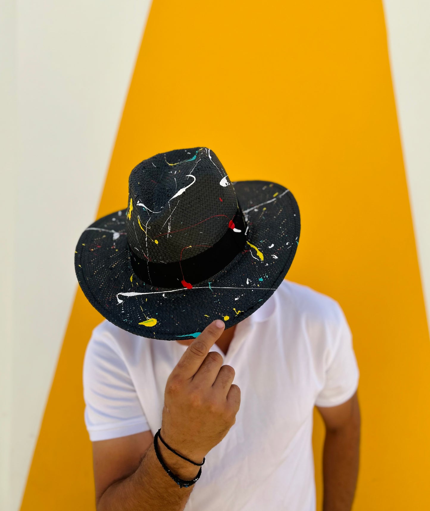 Black Panama hat - Delhi