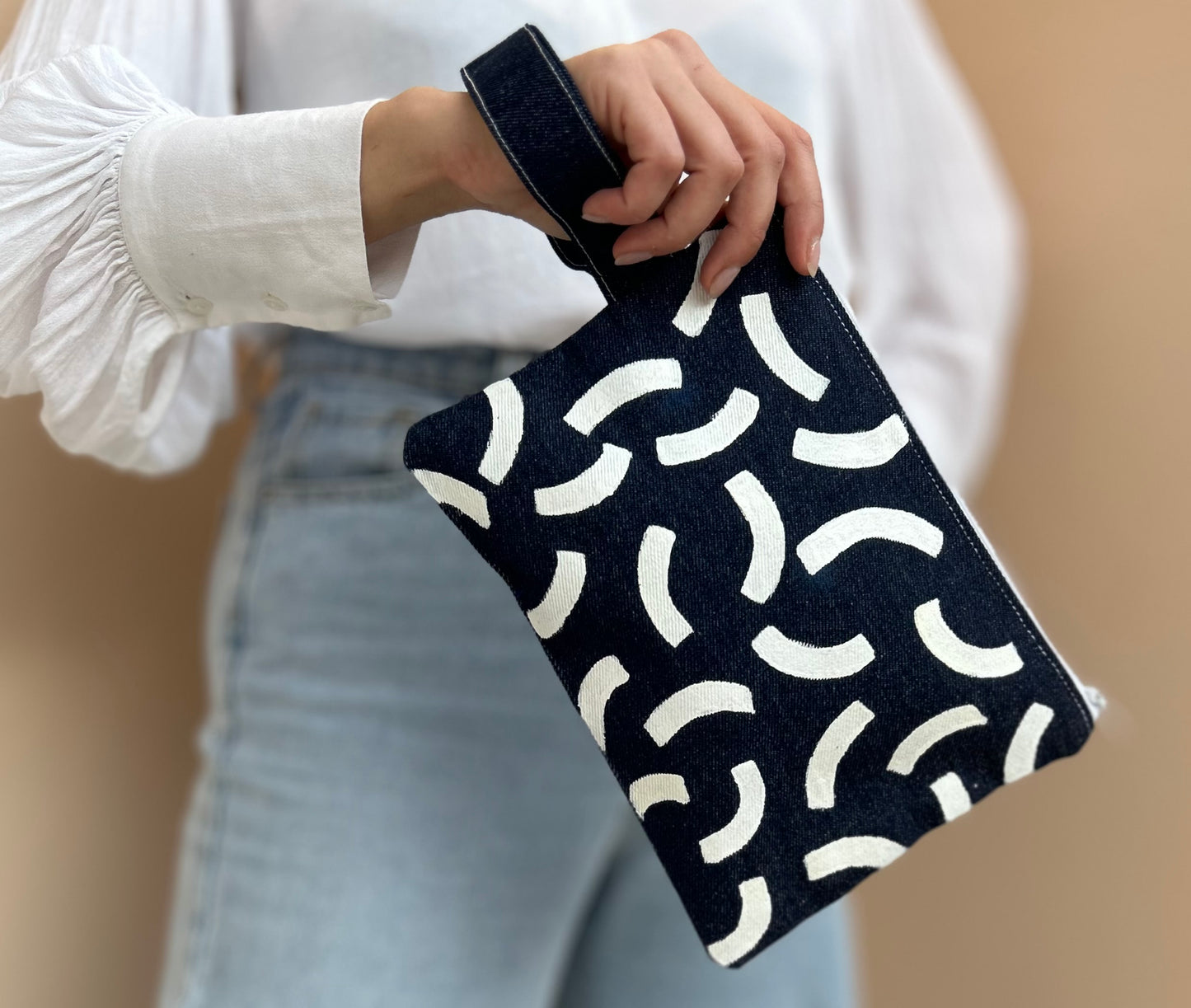 Jean Handmade clutch - patterns
