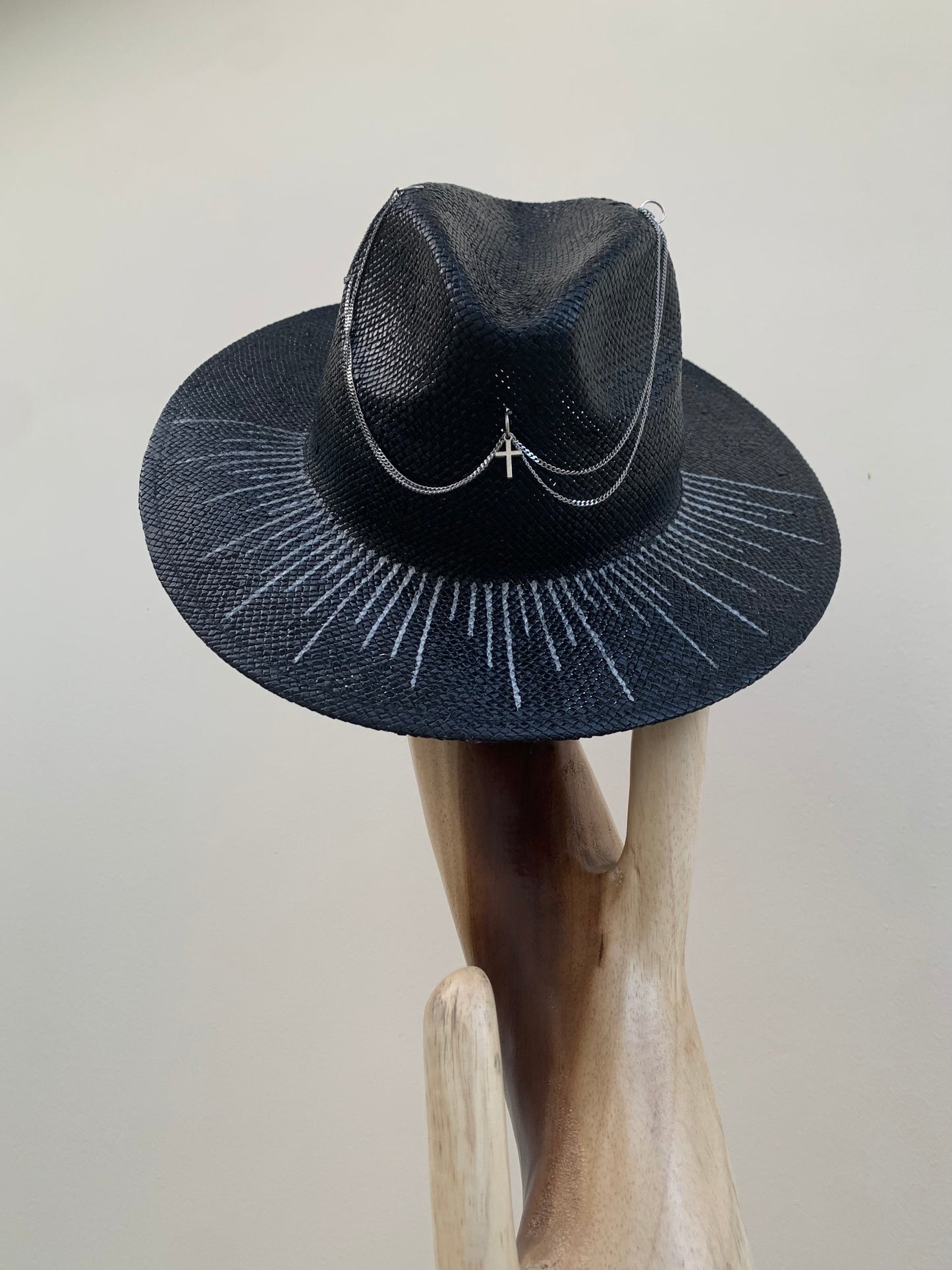 Black Panama hat - Jerusalem