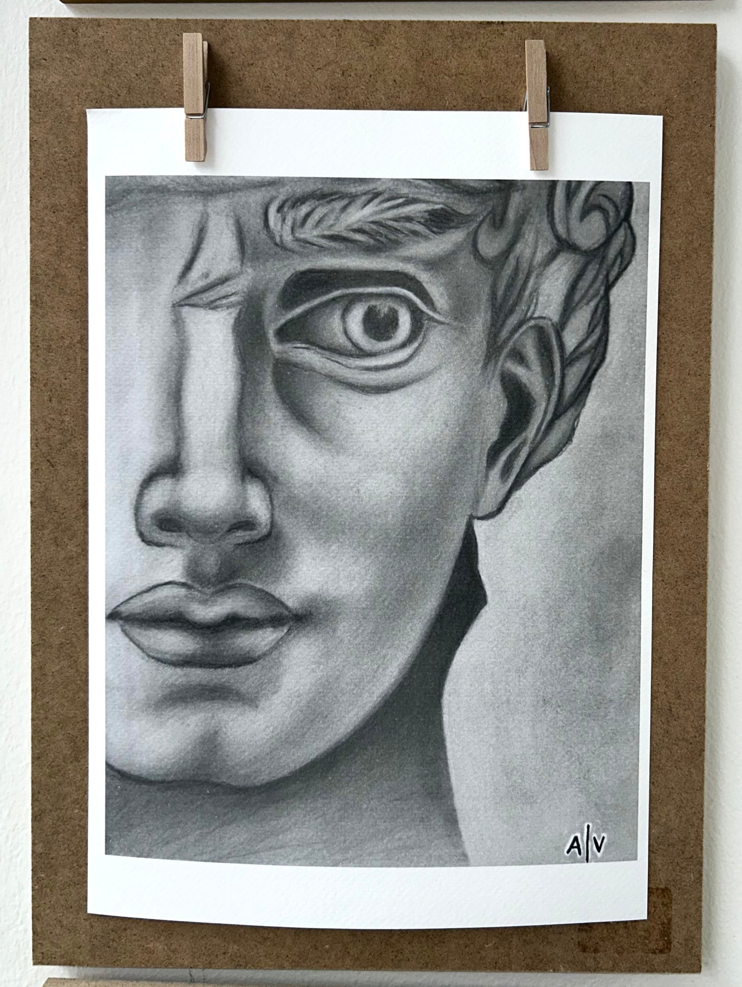 Sketch Print - David