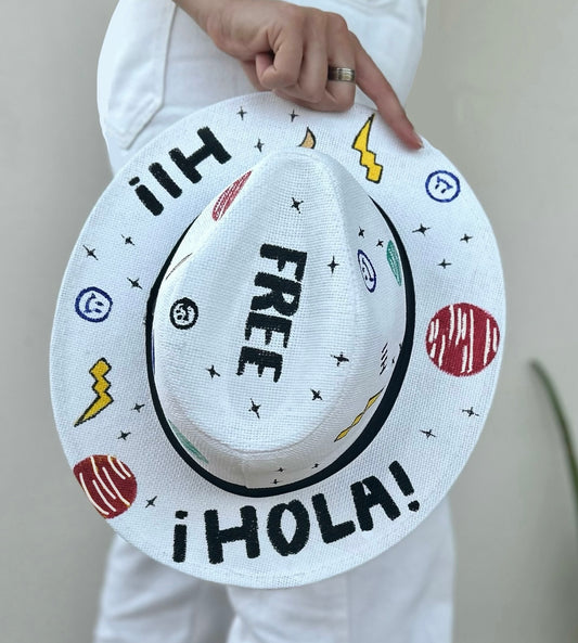 White Panama hat - Rebellious