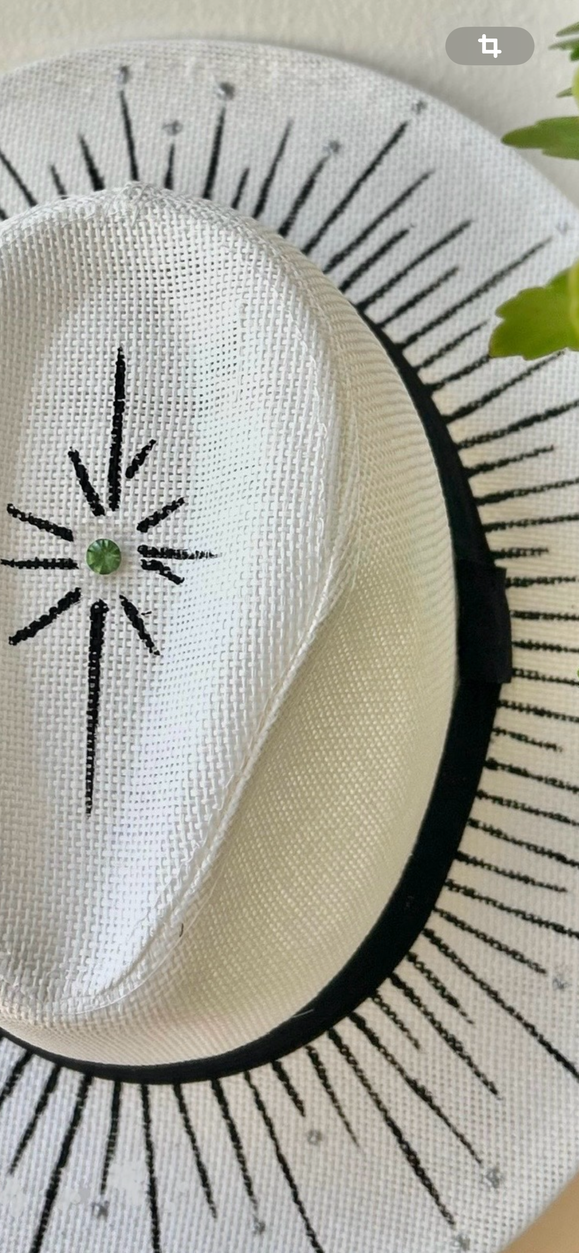 White Panama hat - Luiziana 2