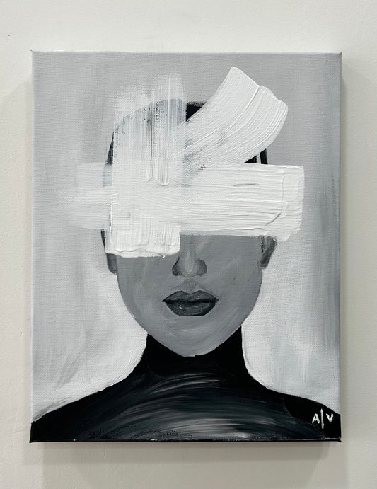 Acrylic painting - “Lost Identity2”