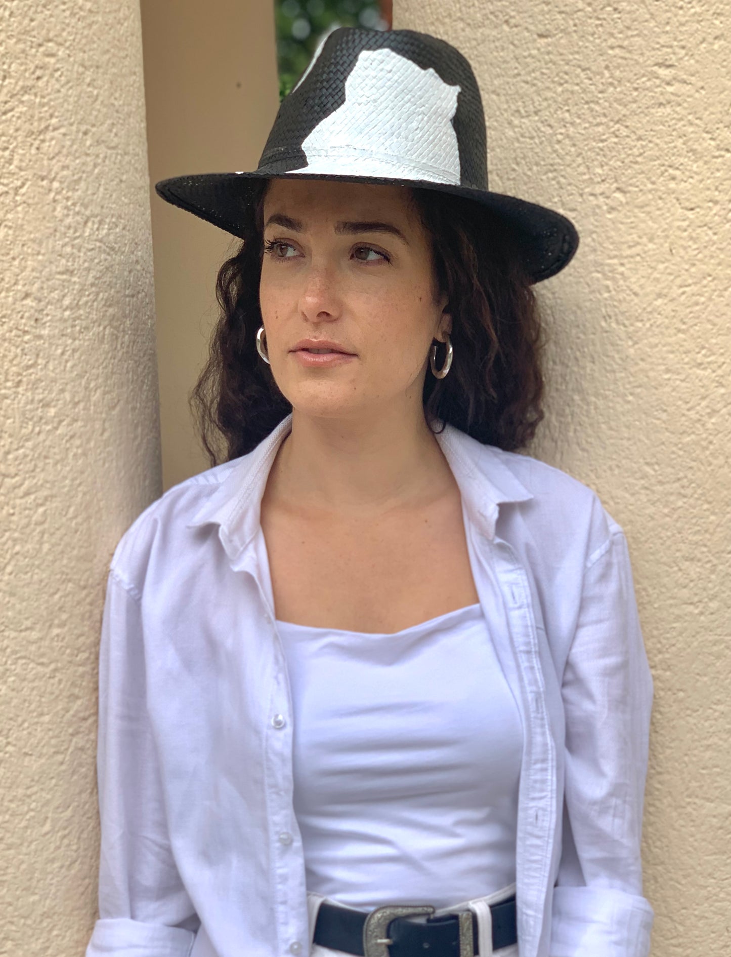 Black Panama hat - Dallas