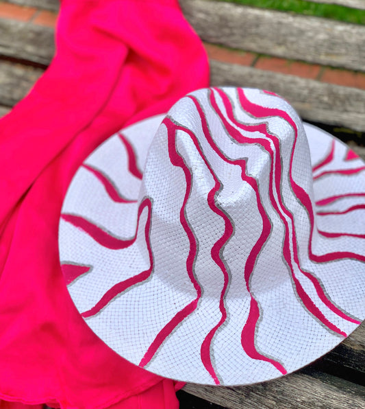 Pink Panama hat - Italy