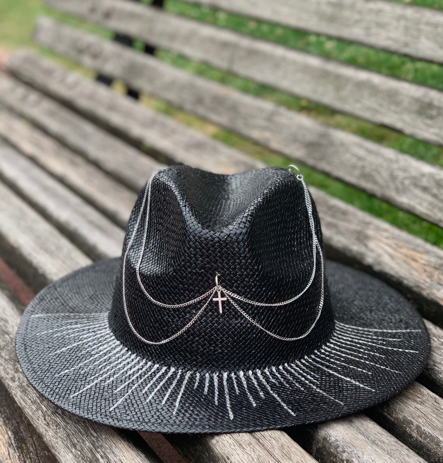 Black Panama hat - Jerusalem
