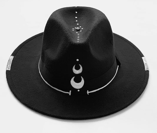 Black fedora hat - Nevada