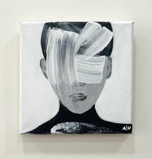 Acrylic painting - “Lost Identity”