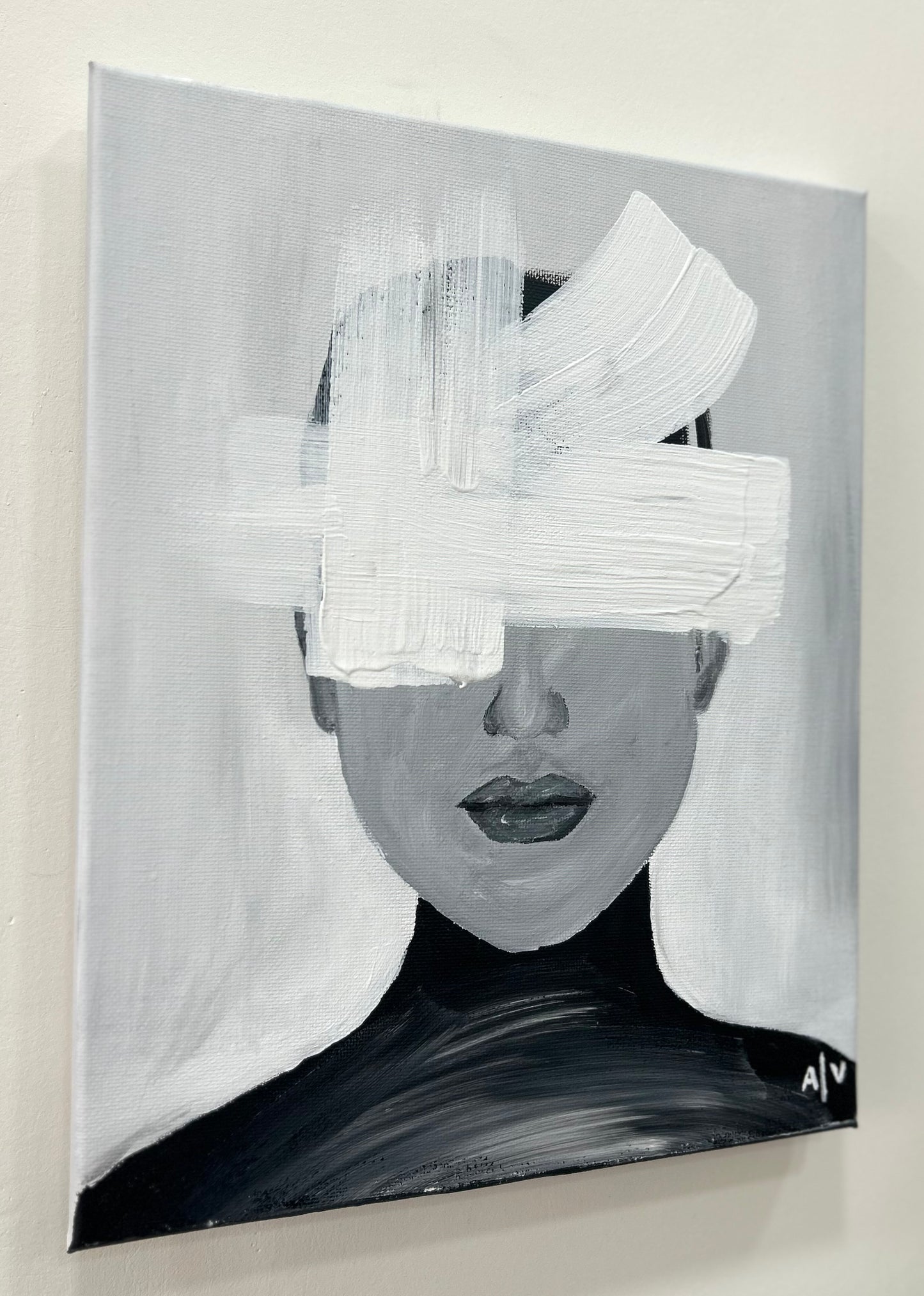 Acrylic painting - “Lost Identity2”