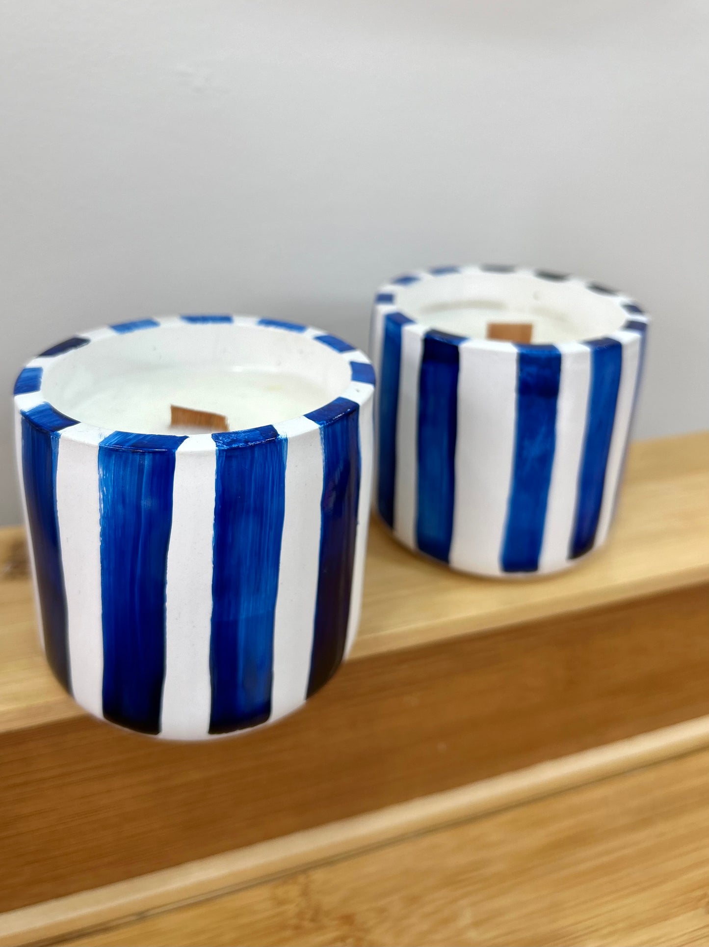 Soy candle - blue