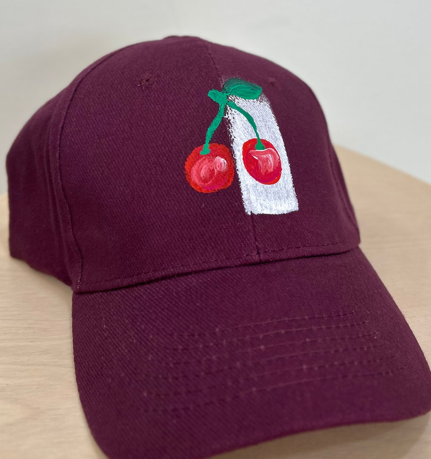 Jockey hat - cherries