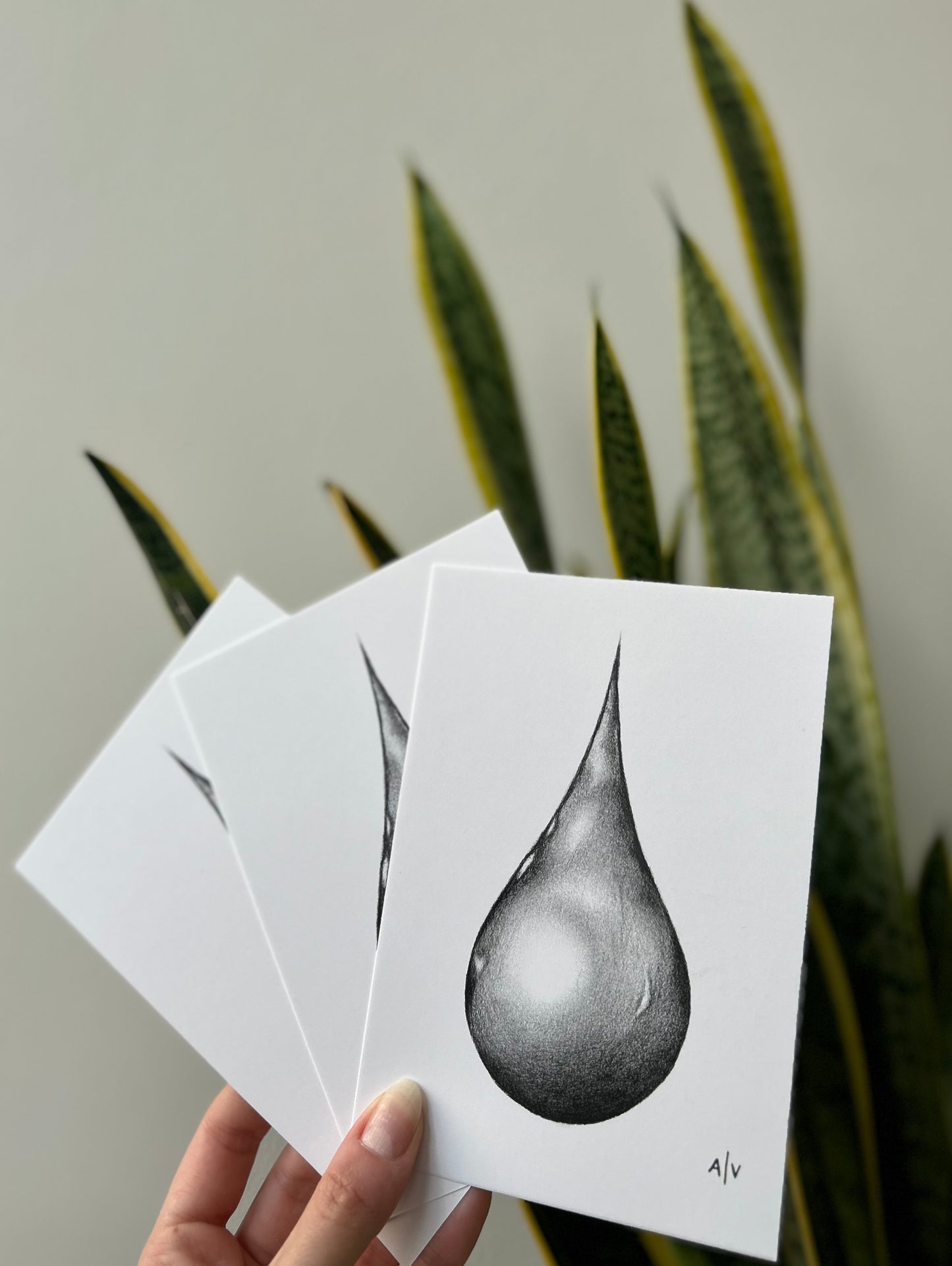 Sketch card - drop