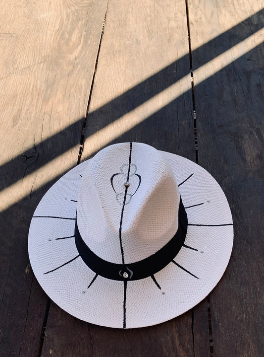 White Panama hat - Luiziana