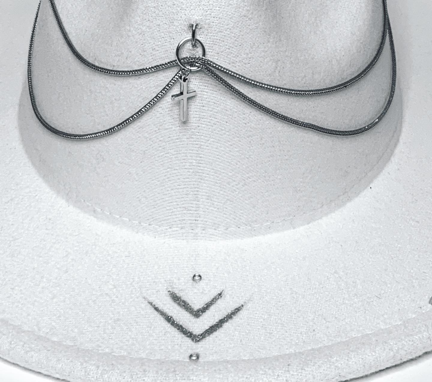 White fedora hat - Cappadocia