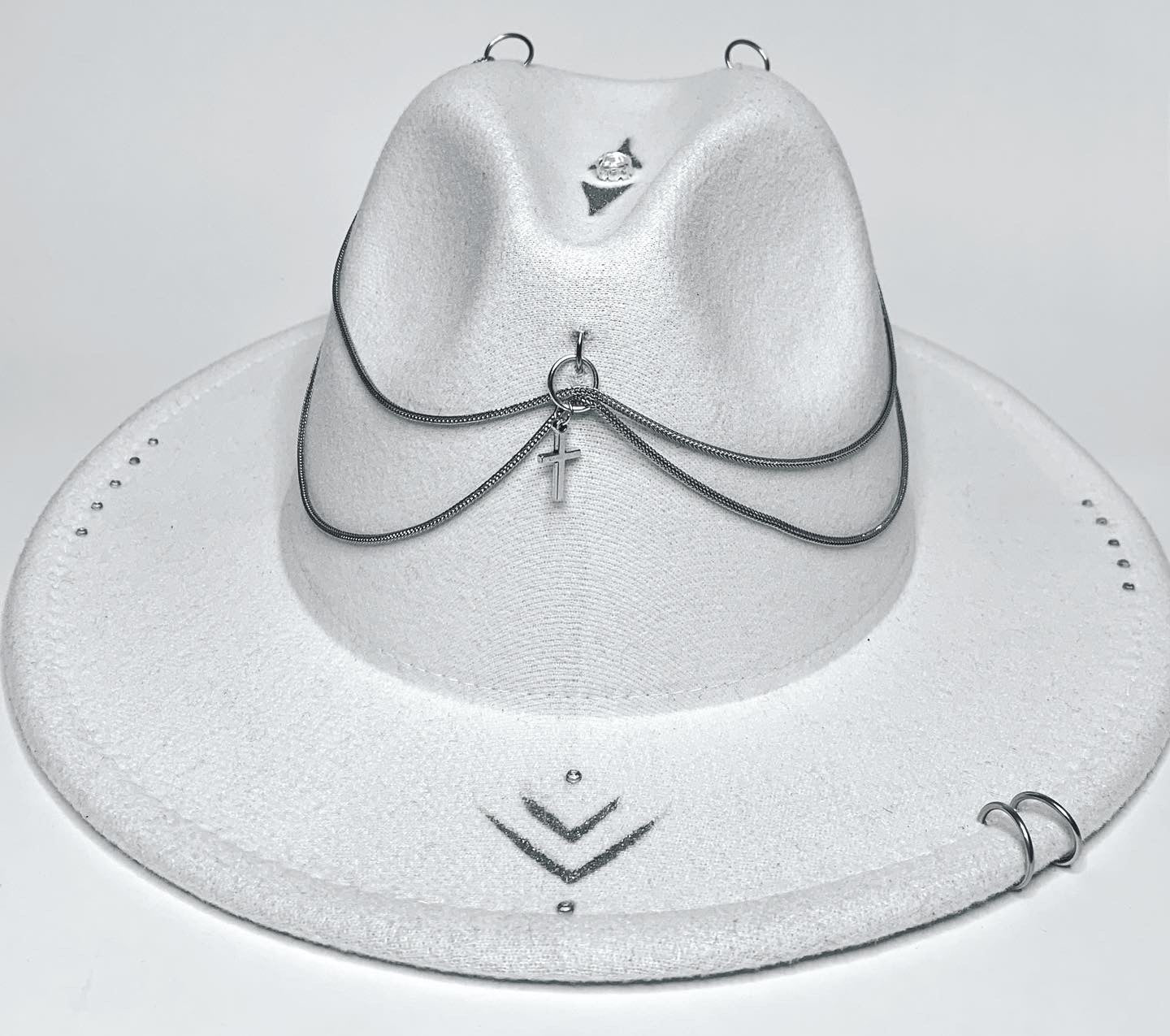 White fedora hat - Cappadocia