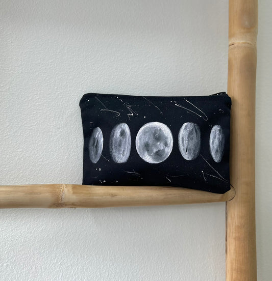 Handmade pouch - moon