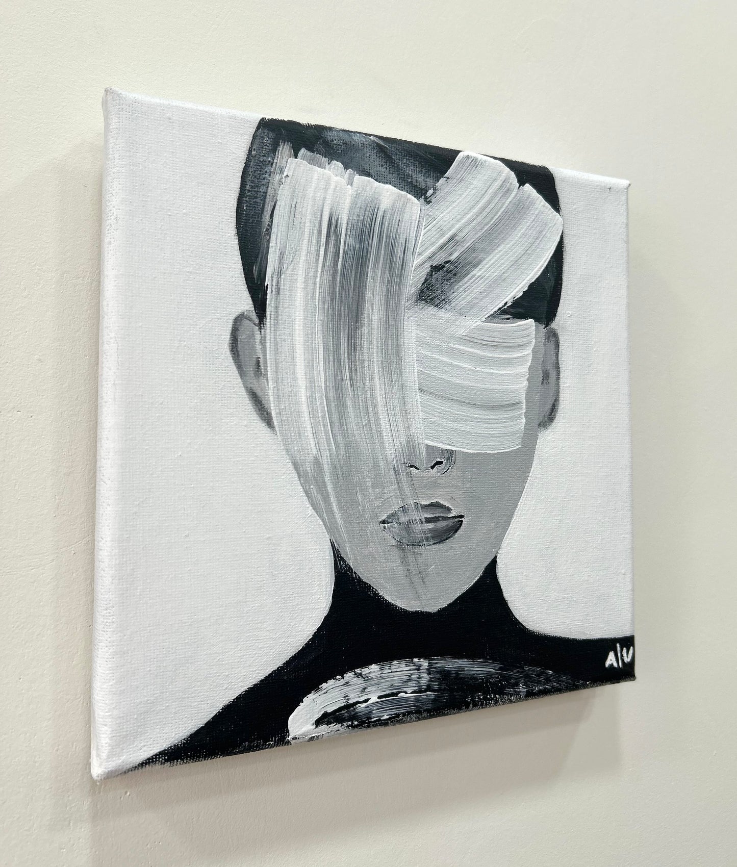 Acrylic painting - “Lost Identity”