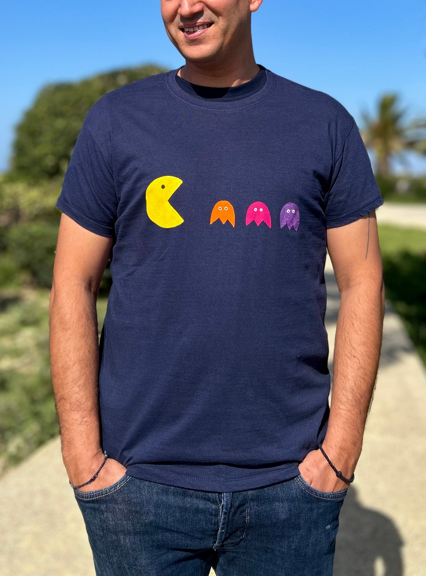 UNISEX T-SHIRT - PAC MAN