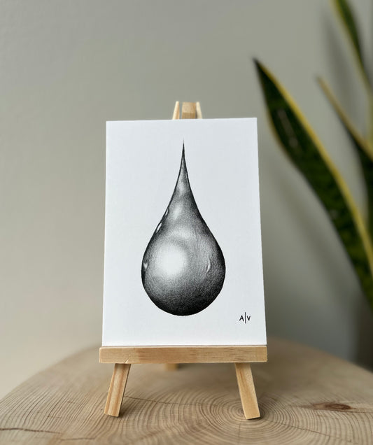 Sketch card - drop
