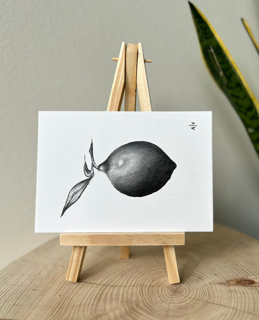 Sketch card - lemon