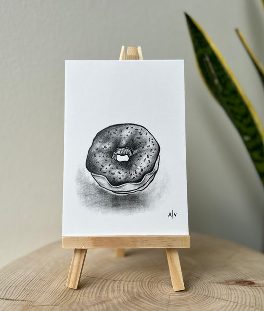 Sketch card - donut