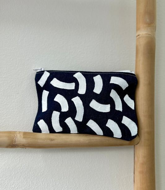 Jean handmade pouch - patterns