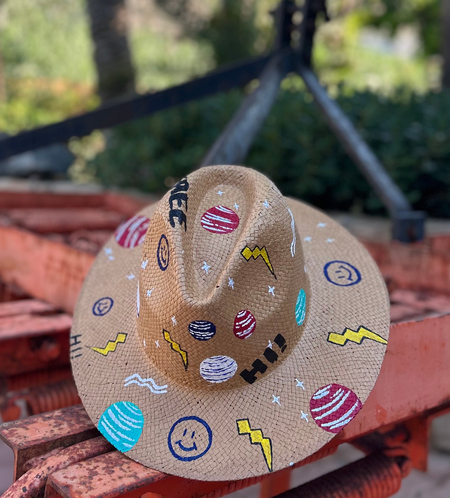 Brown Panama hat - “Rebellious”