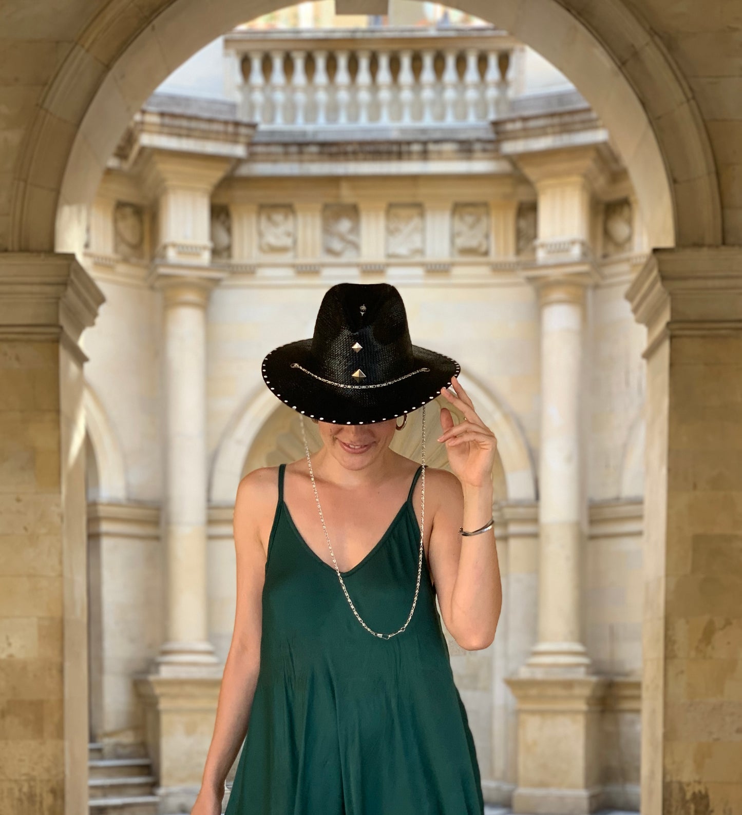 Black Panama hat - Arizona