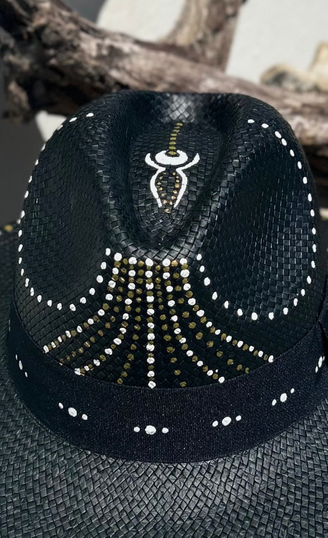 Black Panama hat - “Adelaide”