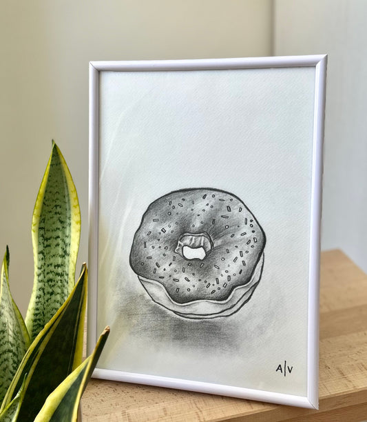 Sketch Print - donut