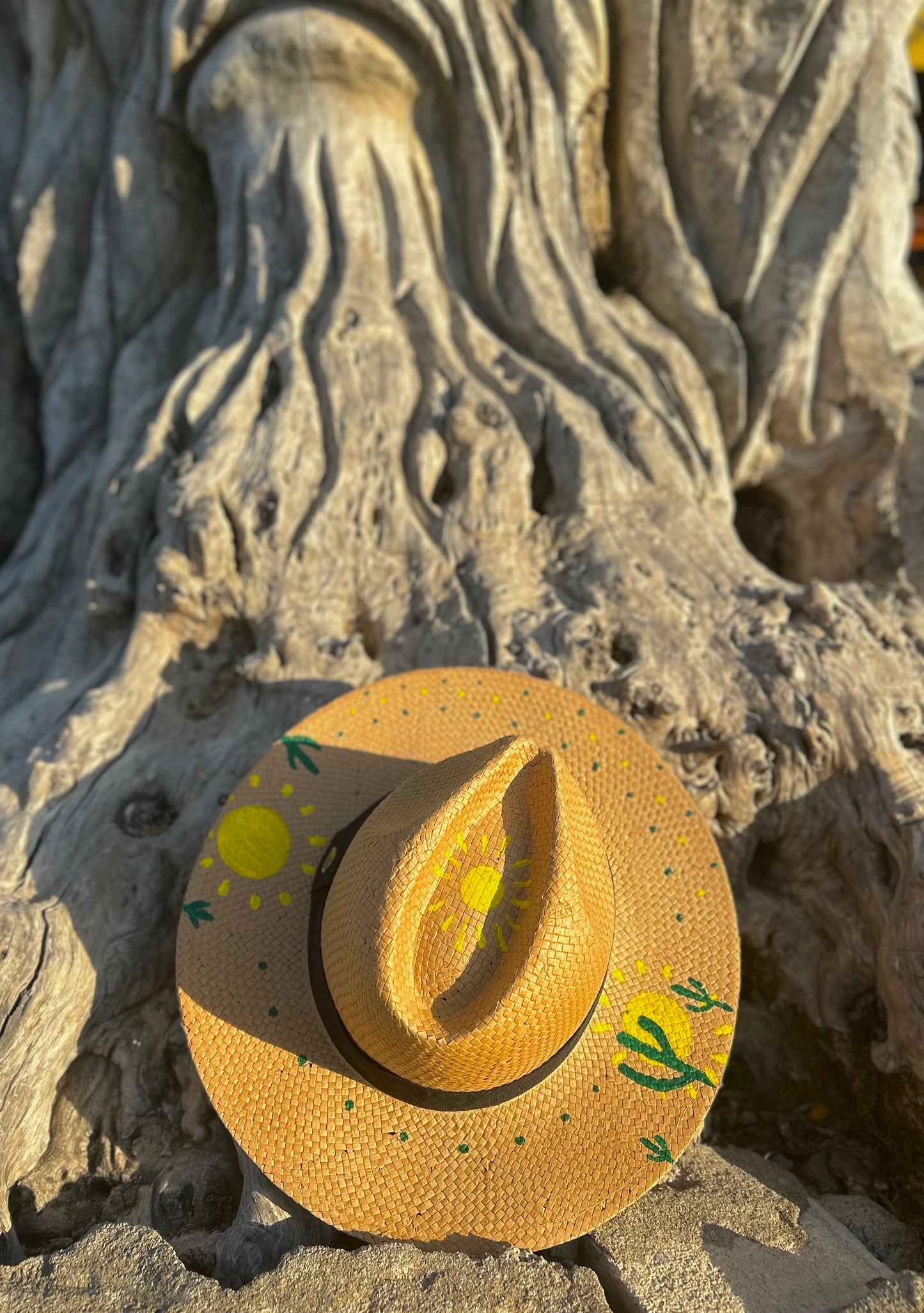 Brown Panama hat - “Sahara”