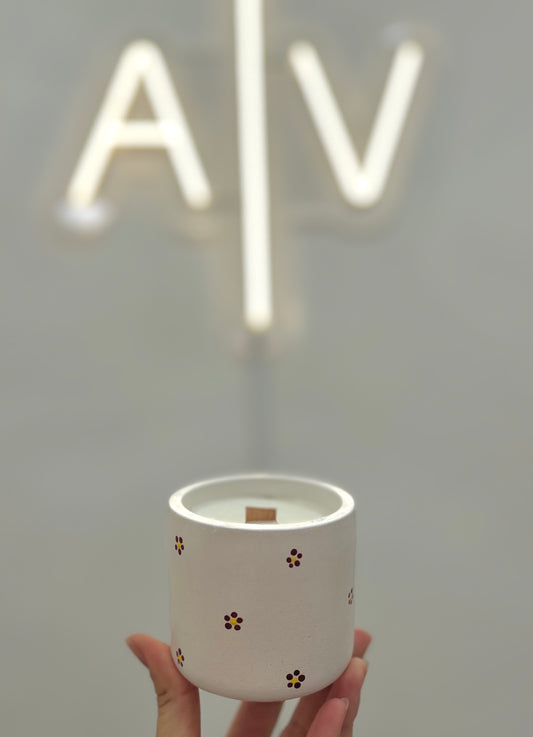 Soy candle - floral