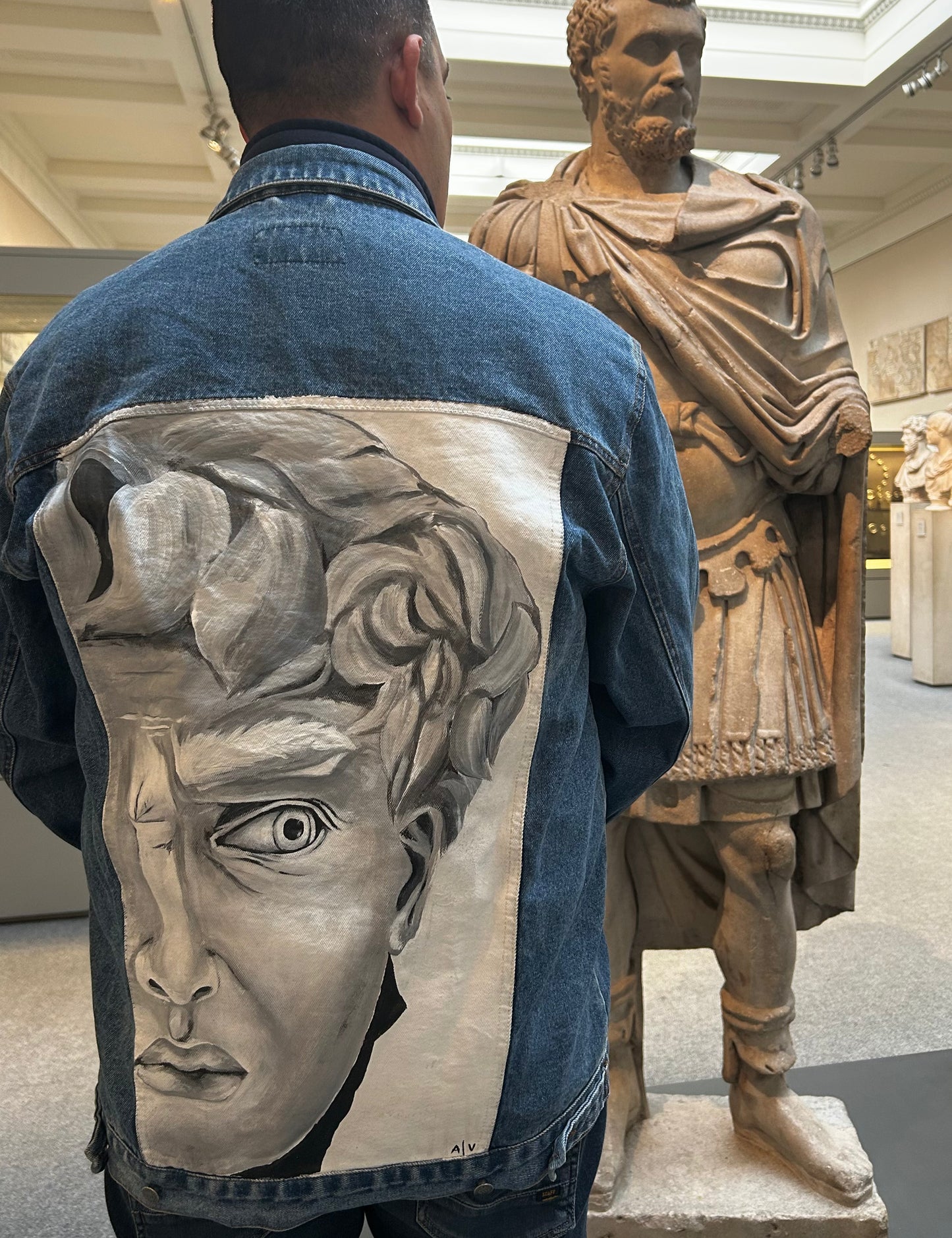 Χειροποίητο unisex μπουφάν - “DAVID”