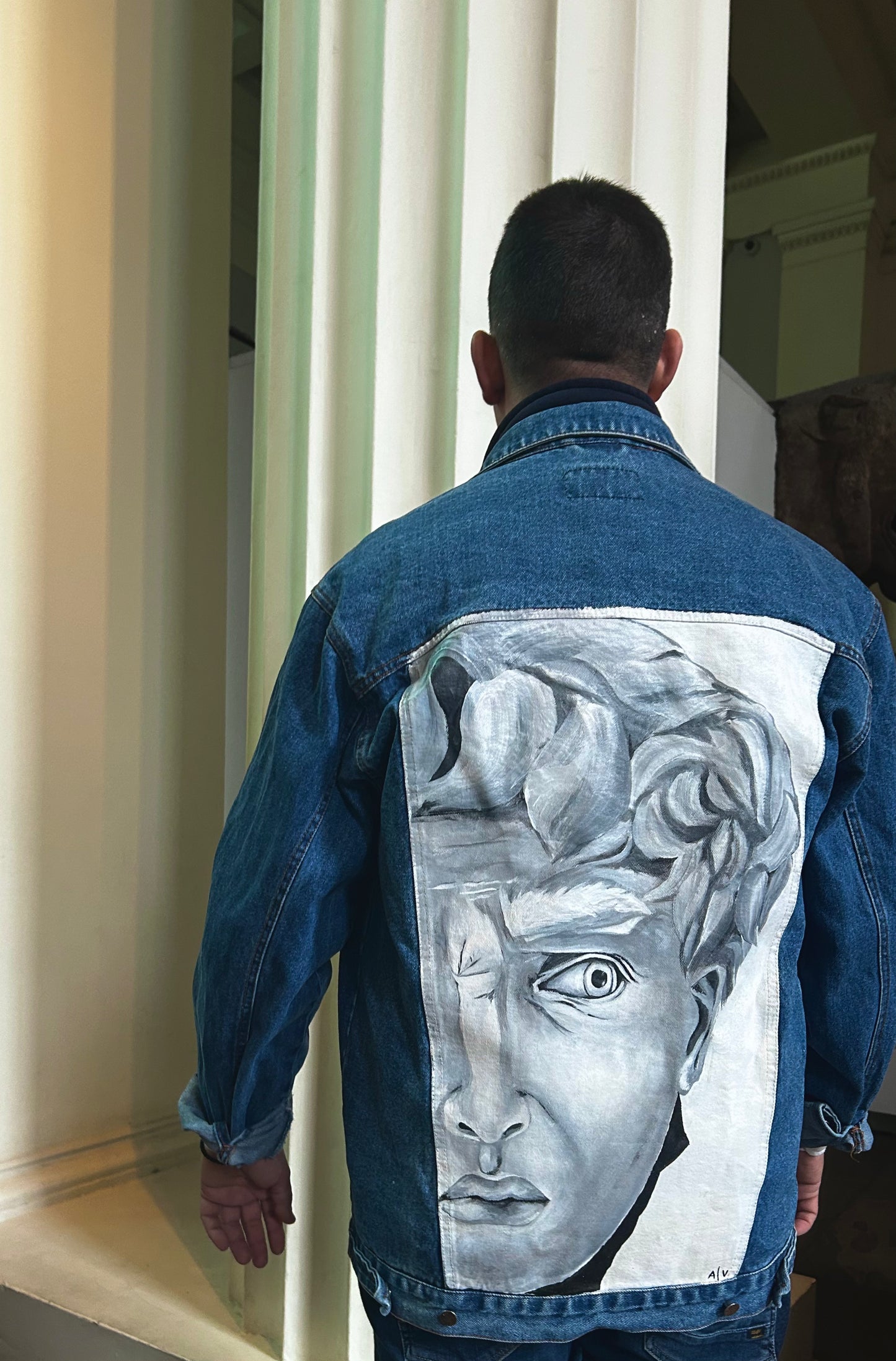 Χειροποίητο unisex μπουφάν - “DAVID”